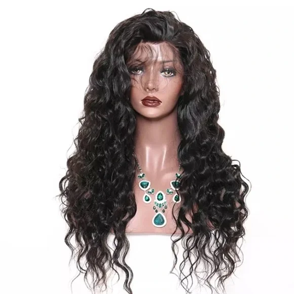 ✨CHARIS 24” 180% loose wave FULL LACE WIG W/BBY HR